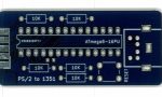 Печатная плата Commodore 64 PS2 to 1351 адаптер