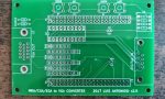 Печатная плата конвертера MDA/CGA/EGA в VGA #1047 (зелёная маска)