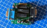 Печатная плата TTL-to-RGB #602 (фиолетовая и черная маски)