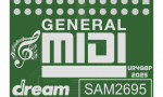 Печатная плата Wavetable SAM2695