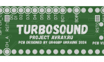 Печатная плата Turbo Sound Emulator на ATmega8