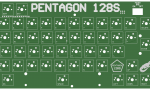 Печатная плата клавиатуры Pentagon 128S